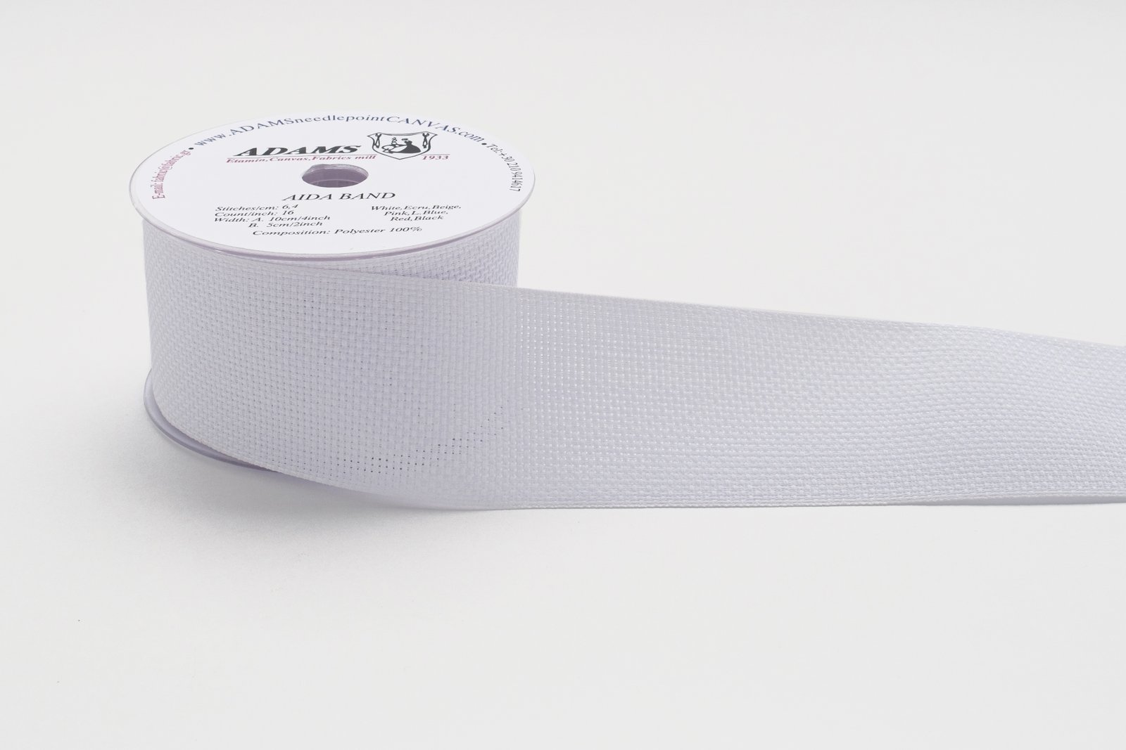 18FASKENxxxPOL(b)[EMBROIDERY BRAID 5cm. POLYESTER [WHITE]